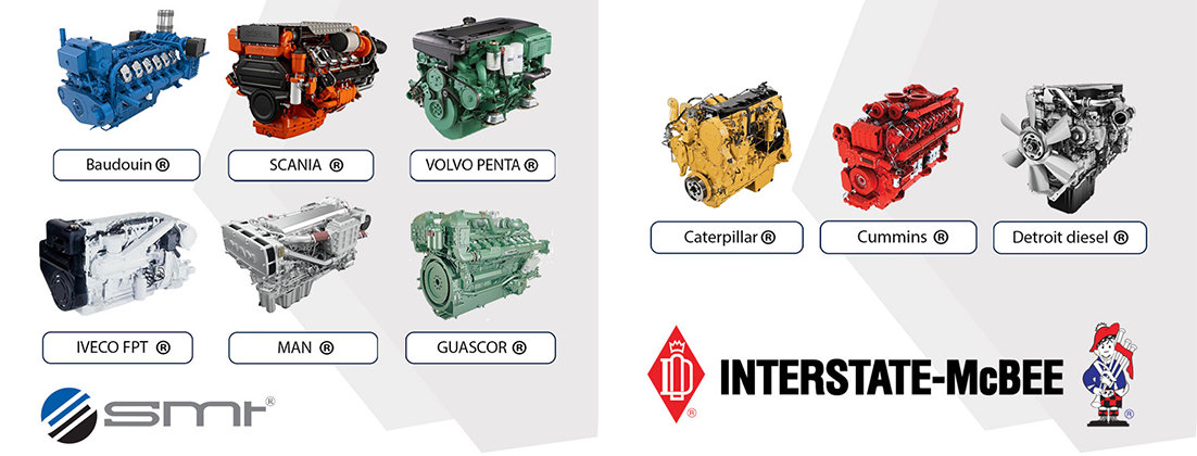 Pièces moteurs SMT et Interstate-McBee au salon NAVALIA 2026